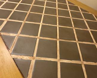 Kitchen island tile top
