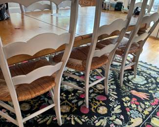 Dining table with 8 Dining chairs
