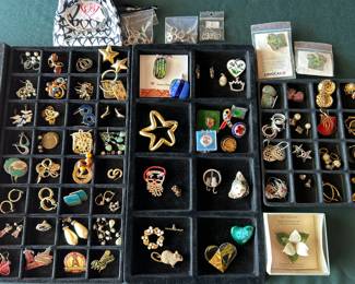 Fun , vintage costume jewelry.