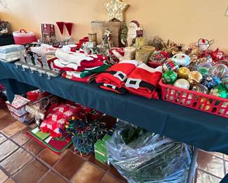 Holiday decorations.