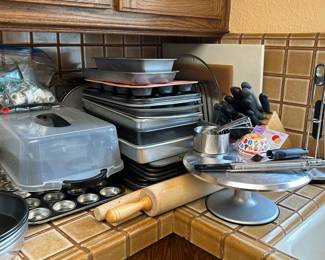 Baking , Cake decorating supplies.
