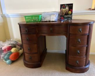 Sewing notions. Thread, buttons, yarn, knitting needles , crochet hooks and much more.