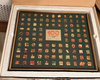 Coca Cola Centennial Celebration pin series.