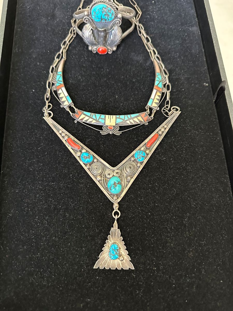 Old Navajo, Zuni jewelry 