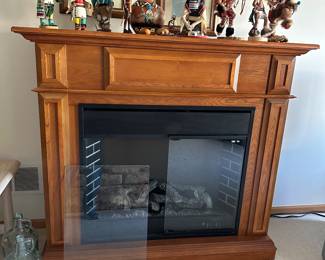 Electric fireplace (as found)