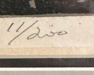 11/200 numbered painting