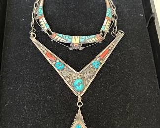 Old Navajo, Zuni jewelry 