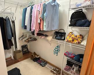 Woman's clothing, shoes and accessories