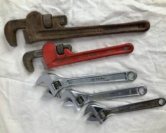 Adjustable Wrenches and Pipe Wrenches
