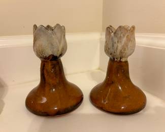 Van Briggles candlesticks 