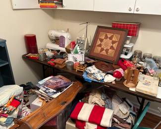 Sewing/quilting room before set up