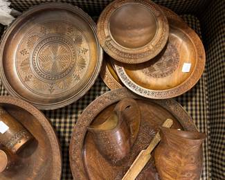 Yugoslavian carved wood souvenirs