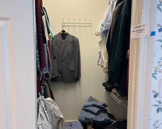 Mens closet