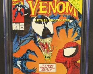 1993 Marvel Venom: Lethal Protector #6 CGC 8.0