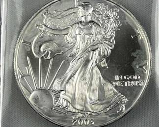 2003 American Silver Eagle 1oz .999