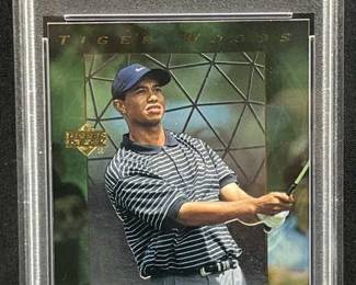2003 Upper Deck Golf Tiger Woods PSA 6