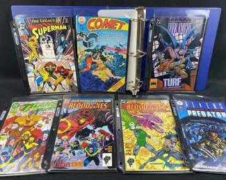(7) Assorted Comics Incl. Legacy of Superman #1