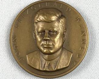 JFK Inaugural Bronze Medal, Small Size