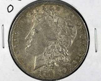 1885-O Morgan Silver Dollar, Nice Coin