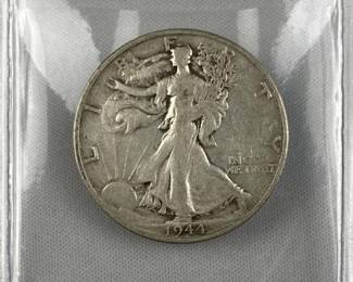 1944-S Walking Liberty Silver Half Dollar, US 50c
