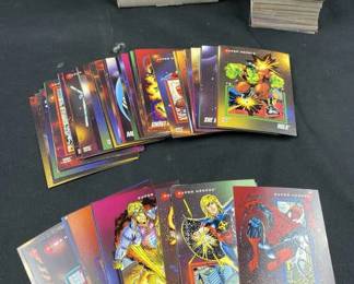 1992 Marvel Impel Super Heroes Card Set 1-200
