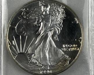 1990 American Silver Eagle 1oz .999