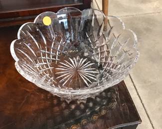Waterford cut crystal bowl