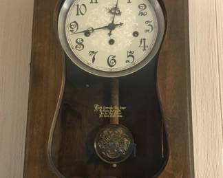 Ansonia Gold Medallion Wall Clock