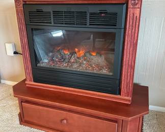 HEATSURGE Flameless Amish Crafted Fireplace