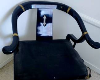 James Mont Ming style chair  $450.00