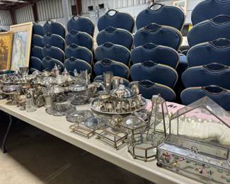 Silver Plated Dinnerware Orlando Estate Auction