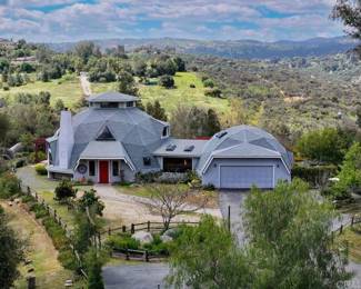 Amazing Geodesic Dome Home, Must See Property with amazing views! And the items are just as amazing!