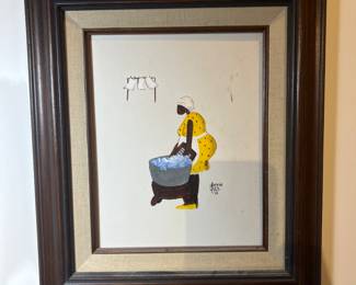 Annie Lee "Woman Washing"