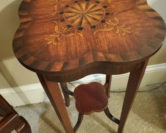 Modern,  Inlaid  side table 