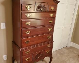 Davis company,  Chest on Chest cabinet 