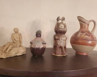 Hand made pottery 