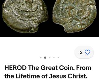 Reference to Jerusalem coin
