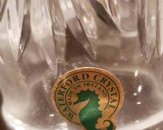 Waterford  glass items 
