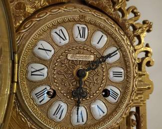 Imperial  brass clock