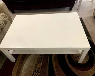 White coffee table - $20