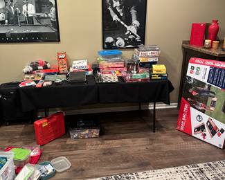 Lots of fun game room stuff