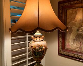 Capodimonte lamp