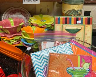 colorful kitchen stuff