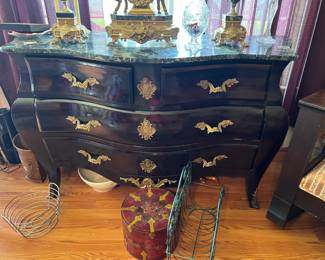 bombay chest of drawers possibly cherry 