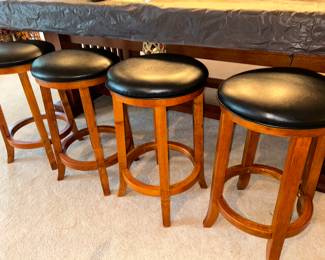 4 Counter-height bar stools