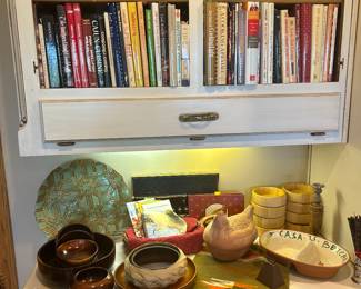 Cookbooks/ Southwest Decor