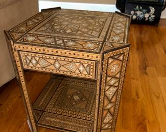 Inlaid table