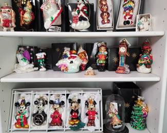 Christopher Radko Christmas ornaments