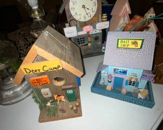 decorative bird houses