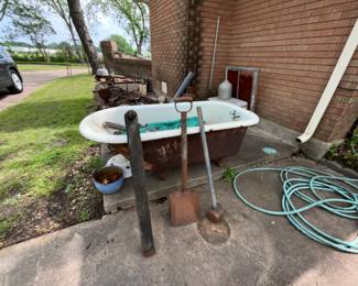 old bathtub